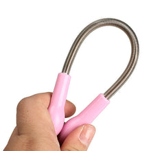 Stainless Steel Coil Spring Facial Hair Threading Epilator Implement remover