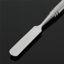 Stainless Steel Cosmetic Semicircle Five-hole Makeup Palette Nail Art Palette Mixing Spatula Cosmetic Makeup Tool Kits