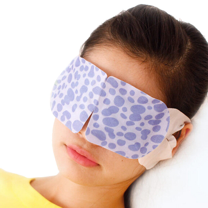 Steam Hot Warming Eye Mask for Tired Eyes Relaxing Remove Dark Circles Black Eye SPA Mask Blindfold Eye Shade
