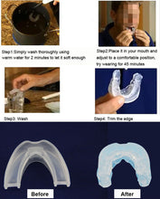 Stop Snoring Anti Snore Soft Silicone Mouthpiece Apnea Guard Bruxism Tray Night Sleeping Aid