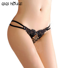 String Leopard Thongs G-string Sexy Women Thongs G-string Panties T-back Panties Knickers Lingerie Underwear Vestidos#3546