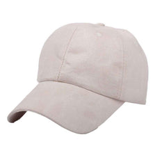 Suede Baseball Cap Women Fashion Summer Hats Solid Snapback Caps Flat Hip Hop Hat Gorro Masculino#121