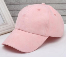 Suede Baseball Cap Women Fashion Summer Hats Solid Snapback Caps Flat Hip Hop Hat Gorro Masculino#121