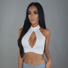 Summer 2017 Sexy Short Women Tank Top Sleeveless Ladies Camisole Strap Vest Tops Solid Slim Cropped Feminino Crop Top Women #23
