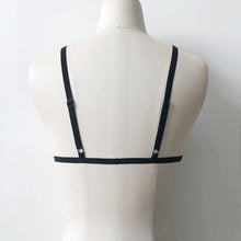 Summer 2017 Sexy Women Hollow Out Elastic sexy Bra Crop Top harajuku Bandage Strappy Halter Bra Bustier Top Galter #43