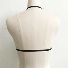 Summer 2017 Women's bra black body sexy spandex harajuku sexy Gothic bondage Crop Top For Women #23