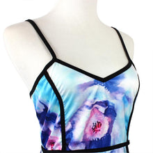 Summer Romper Printed Floral Backless Playsuits Women Sexy One Piece Outfits Rompers Womens Jumpsuit 2017#212