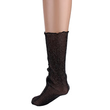 Summer Women's Socks Crystal Sexy Transparent Ultrathin Silk Socks Female Ankle High Short Sock Women New High Quality #05