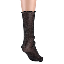 Summer Women's Socks Crystal Sexy Transparent Ultrathin Silk Socks Female Ankle High Short Sock Women New High Quality #05