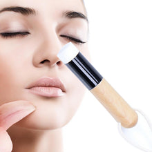 Superfine Fiber Flat Nose Blackhead Remover Brush Pores Deep Cleansing Facial Cleanser Beauty Tool