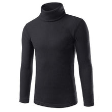 Sweater Men Turtleneck Warm Long Sleeve Casual Sweater Solid Pullover Men Sueter Hombre#212