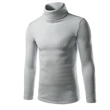 Sweater Men Turtleneck Warm Long Sleeve Casual Sweater Solid Pullover Men Sueter Hombre#212