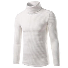 Sweater Men Turtleneck Warm Long Sleeve Casual Sweater Solid Pullover Men Sueter Hombre#212