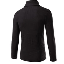 Sweater Men Turtleneck Warm Long Sleeve Casual Sweater Solid Pullover Men Sueter Hombre#212