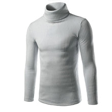 Sweater Men Turtleneck Warm Long Sleeve Casual Sweater Solid Pullover Men Sueter Hombre#212