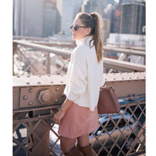 Sweater Women Turtleneck Long Sleeve Basic Outwear Knitted Sweater White Warm Autumn Outwear Sweaters Pulover Feminino#A11