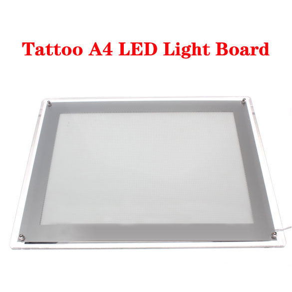 Tattoo Supply Ultra Thin Tracing Table Pad A4 LED Stencil Board Box New