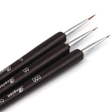 Toopoot 2016 Luxury brand 3Pcs Dotting Painting Drawing UV Gel Liner Polish Brush Tool Nail Art Pen Professional