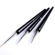 Toopoot 2016 Luxury brand 3Pcs Dotting Painting Drawing UV Gel Liner Polish Brush Tool Nail Art Pen Professional