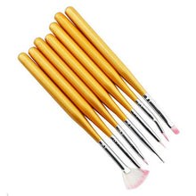 Toopoot 2016 Luxury brand 7PCS Design Painting Dotting Pens Makeup brushes professional Top quality