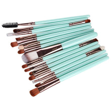 Toopoot 2016 Professional 15pcs Makeup Brushes Set tools Make-up Toiletry Kit Wool Make up Brush Top Quality