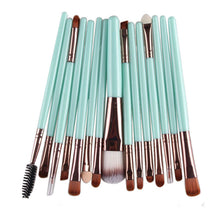Toopoot 2016 Professional 15pcs Makeup Brushes Set tools Make-up Toiletry Kit Wool Make up Brush Top Quality