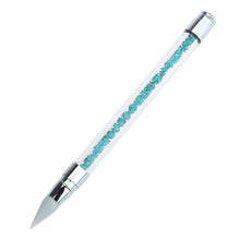 Toopoot 2017 3 Pcs Pencil Strass Head Nail Art Brush Nail Silicone Brushes With Acrylic Strap Top Quality