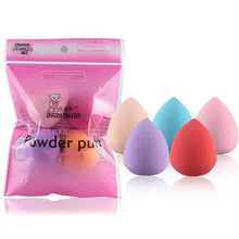 Toopoot 2017 5PCS Professional Flawless Makeup Foundation Make up Puff Multi Shape Sponges Top Quality