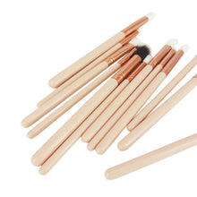 Toopoot 2017 Luxury brand 12Pcs Cosmetic Makeup brushes professional Sets Kits Tools Female Top quality