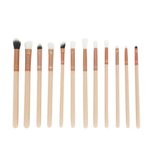 Toopoot 2017 Luxury brand 12Pcs Cosmetic Makeup brushes professional Sets Kits Tools Female Top quality