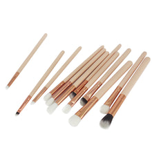 Toopoot 2017 Luxury brand 12Pcs Cosmetic Makeup brushes professional Sets Kits Tools Female Top quality