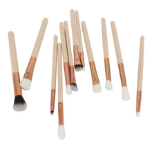 Toopoot 2017 Luxury brand 12Pcs Cosmetic Makeup brushes professional Sets Kits Tools Female Top quality