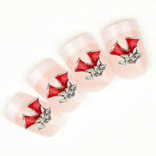 Toopoot 2017 Professional 10PCS Cute Christmas Bells Alloy Rhinestone Nail Art Slice DIY Decoration Xmas New year Top Quality