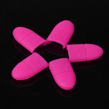 Toopoot 2017 Professional 10PCS Silica gel Nail Soak Off UV Gel Silicone Nail Art Polish Remover Wrap Cap Natural Cheap