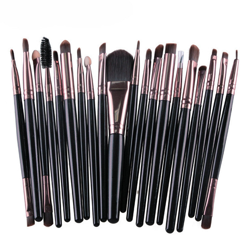 Toopoot 2017 Professional 20 pcs Makeup Brushes Set tools Make-up Toiletry Kit Wool Make up Brush Top Quality