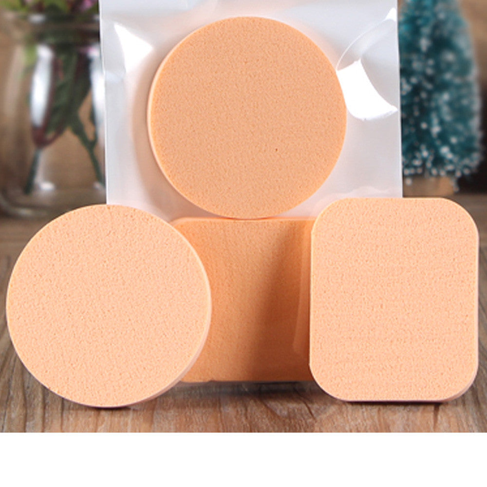 Toopoot 2017 Professional 2PCS Makeup Foundation Beauty Cosmetic Facial Face Sponge Powder Puff Top Quality