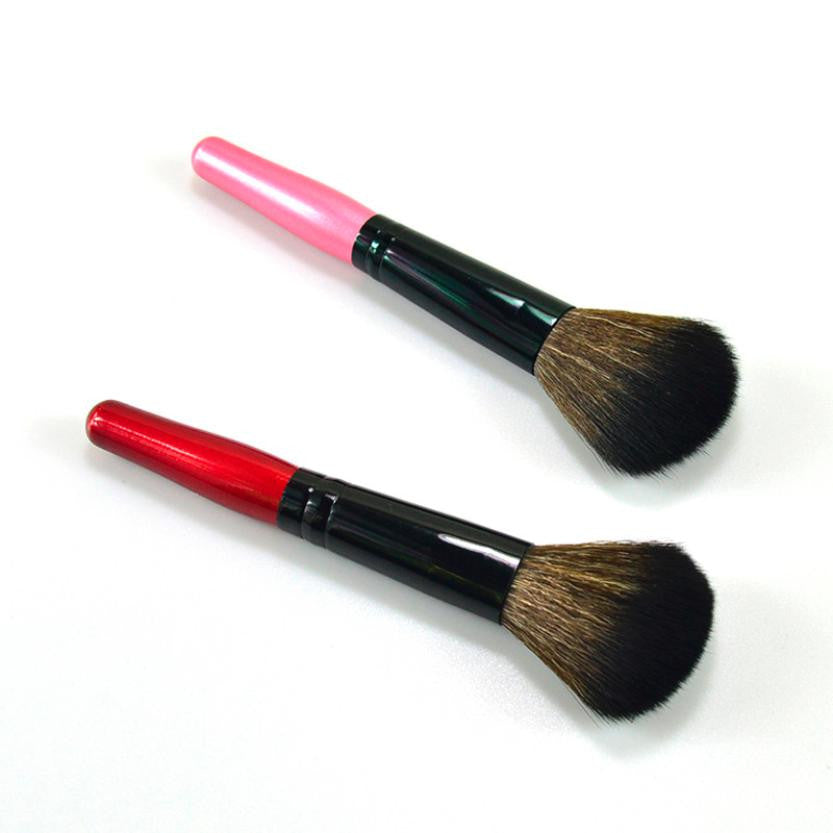 Toopoot 2017 Professional 2PCS Powder Foundation Cosmetic Makeup Brushes Set Natural Cheap Wholesale