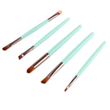 Toopoot 2017 Professional 5PCS Makeup Brushes Set Powder Foundation Eyeshadow Make-up tools Toiletry Kit Wool Make up Brush
