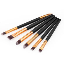 Toopoot 2017 Professional 6PCS Cosmetic Makeup Brushes Lip Eyeshadow Make up Brush Top Quality
