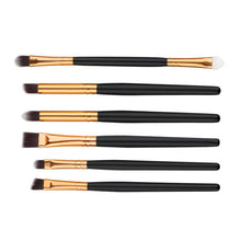Toopoot 2017 Professional 6PCS Cosmetic Makeup Brushes Lip Eyeshadow Make up Brush Top Quality