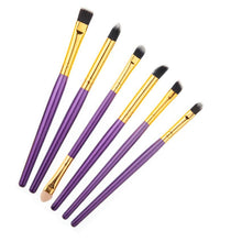 Toopoot 2017 Professional 6PCS Cosmetic Makeup Brushes Set Lip Eyeshadow Make up Brushes Top Quality