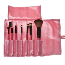 Toopoot 2017 Professional 7PCS Soft Cosmetic Makeup Brush and Case Bag Natural Cheap Wholesale