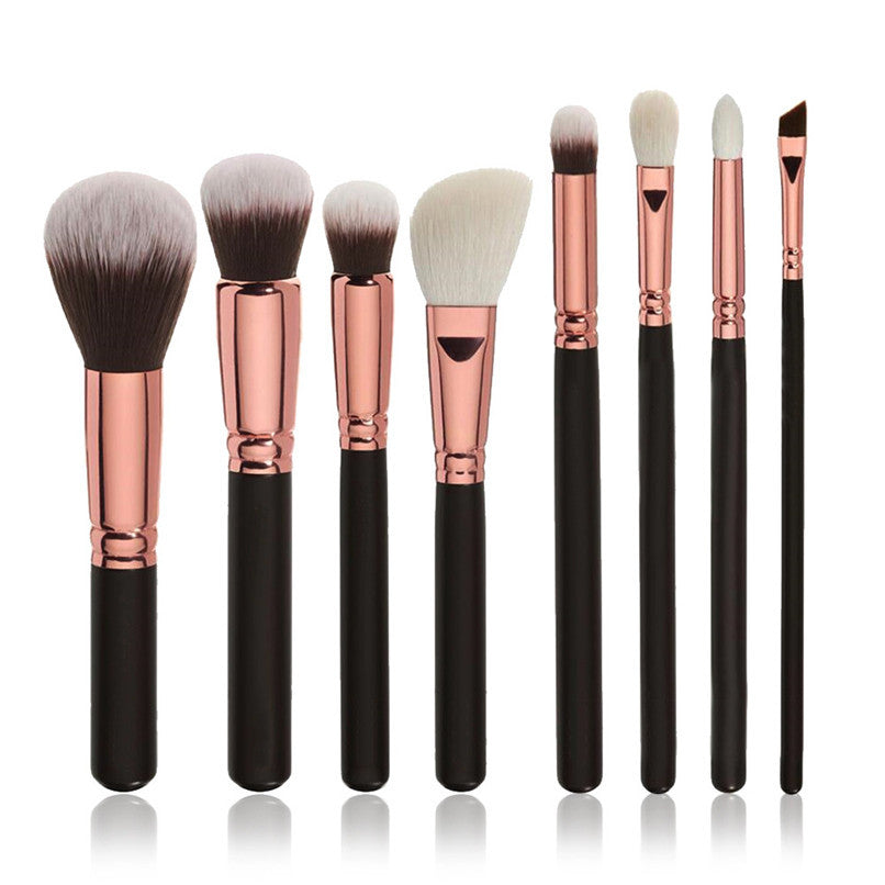 Toopoot 2017 Professional 8pcs Cosmetic Makeup Brushes Set Blusher Eye Shadow Make up Brush Kit Top Quality