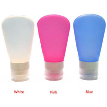 Toopoot 2017 Silicone Travel Packing Bottle Lotion Shampoo Bath Container Press Bottle S/M/L 37ML 60ML 89ML