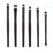 Toopoot 2017 Top quality 6PCS Cosmetic Makeup brushes professional Lip Make up Brush Eyeshadow Female
