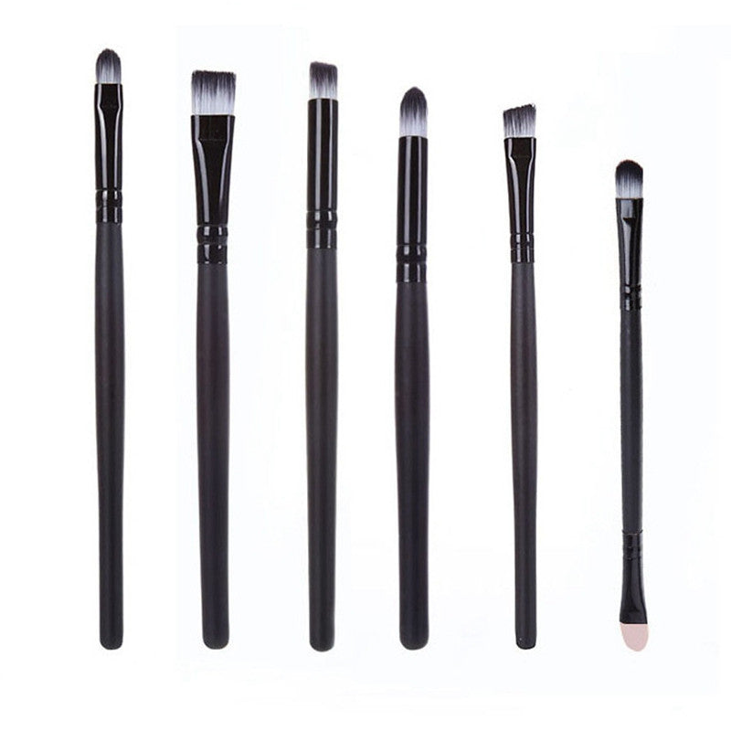 Toopoot 2017 Top quality 6PCS Cosmetic Makeup brushes professional Lip Make up Brush Eyeshadow Female