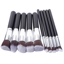 Toopoot 2017 Women 10pcs Professional Cosmetic Makeup Brushes Set Eyeshadow Powder Make up Brush Top Quality