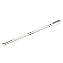 Toopoot 2017 Women 1PC Double-end Stainless Steel Cuticle Pusher Dead Skin Remover Manicure Nail Art Top Quality