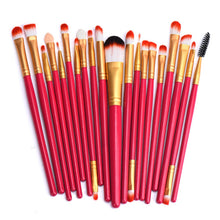 Toopoot 2017 Women 20pcs Makeup Brushes Set tools Make-up Toiletry Kit Wool Make up Brushes Top Quality