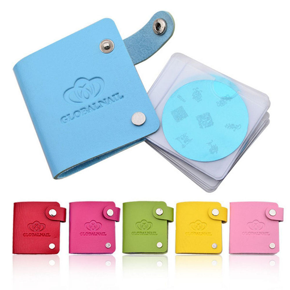 Toopoot 2017 Women 24 Slots Stamp Stamping Nail Art DIY Image Plate Template Holder Case Organizer Top Quality